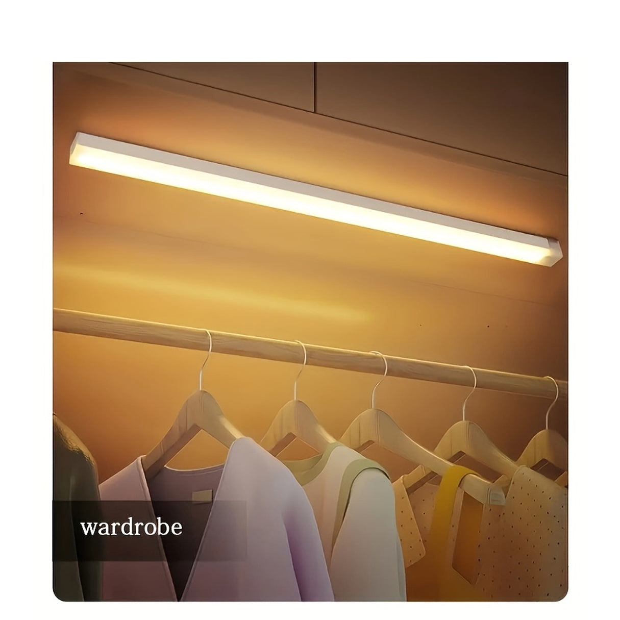 Lumatek™ Wireless LED Under Cabinet Light with Motion Sensor.