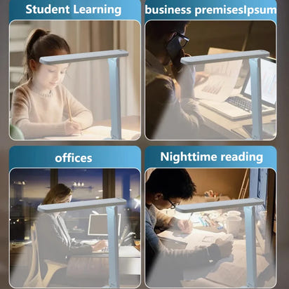 Lumatek™ Foldable Eye Protection Desk Lamp