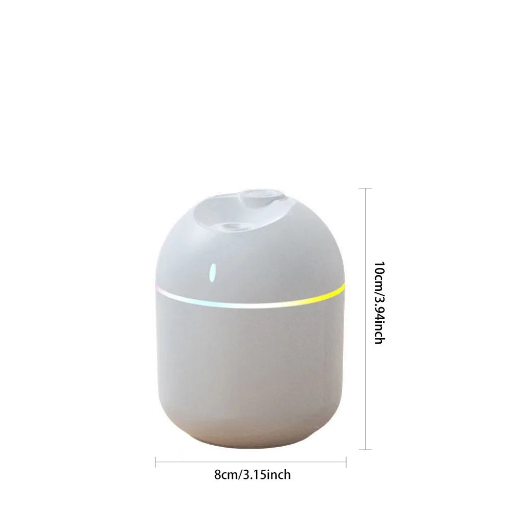 270ML USB Air Humidifier with LED Night Light